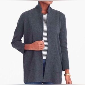 J.Crew Gray Sophie Knit Blazer size S